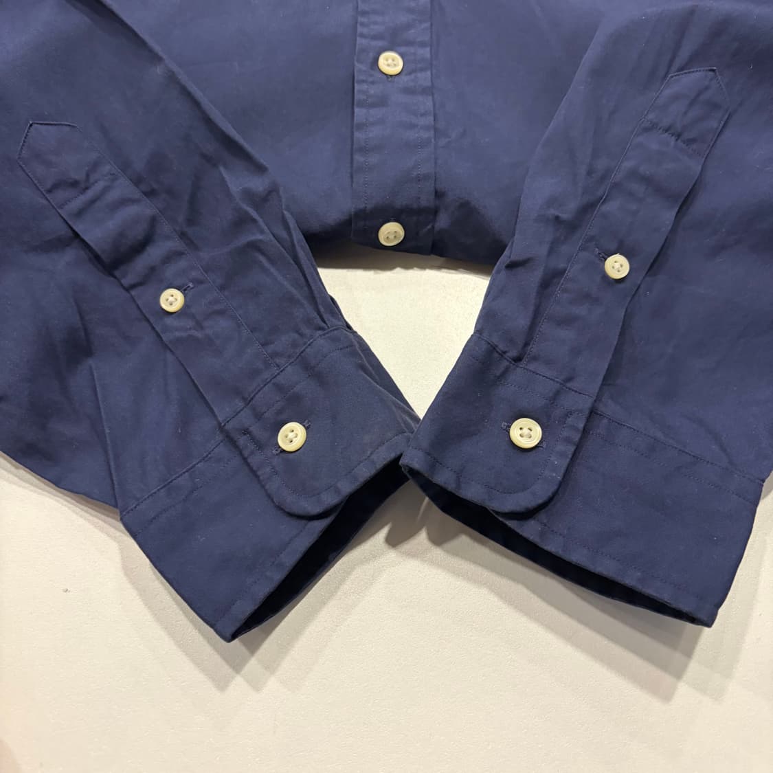 [XL] 폴로 랄프로렌 클래식핏 코튼 네이비 셔츠 C664 상품이미지6