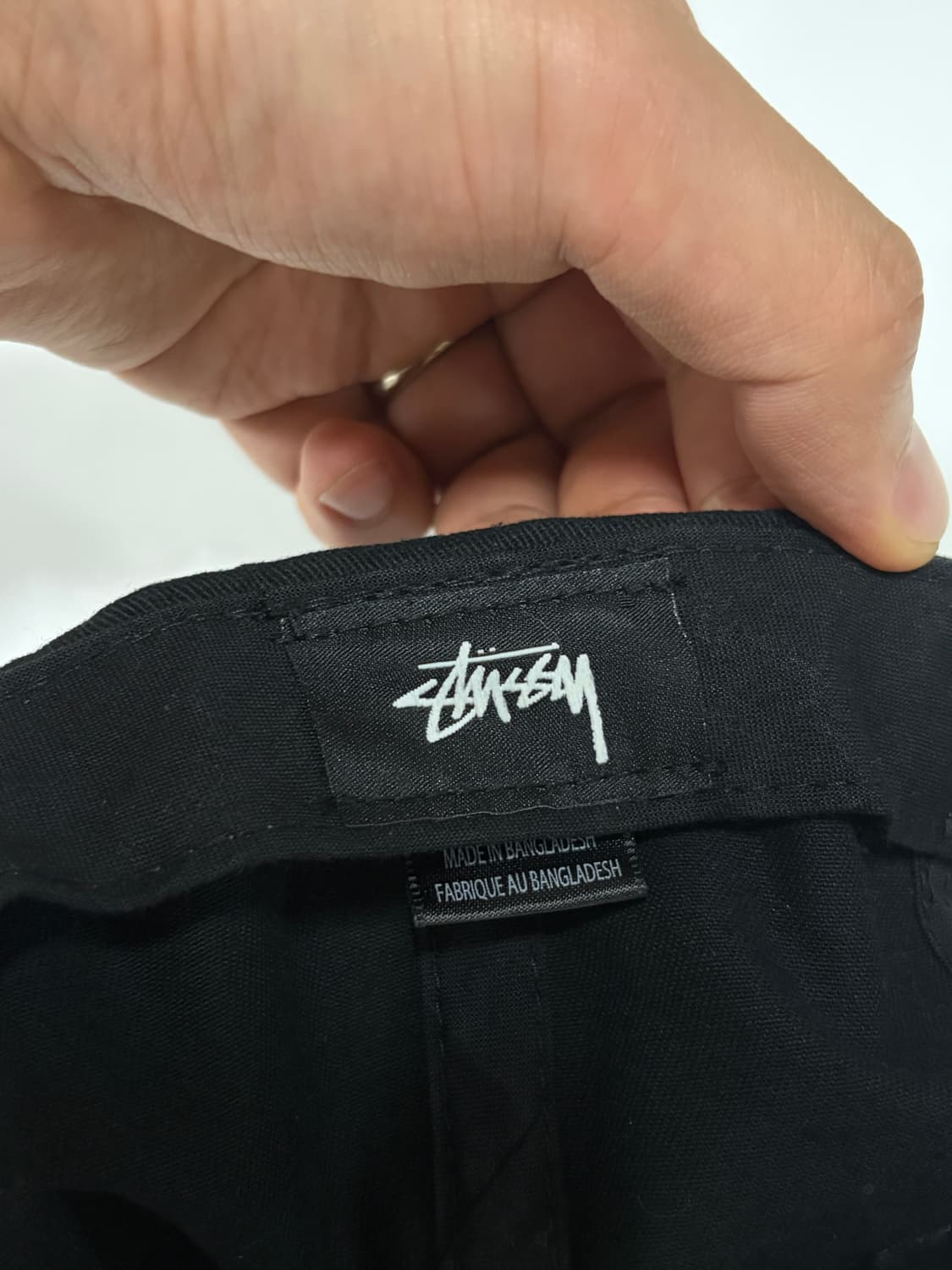 스투시(Stussy) 빈티지 블랙 볼캡 모자 상품이미지8