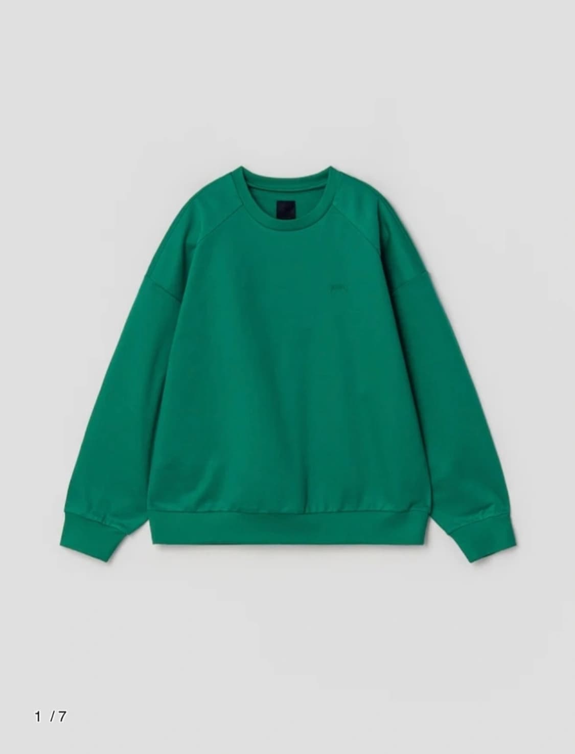 준지 애플그린 엠브로이더리 맨투맨 상품이미지9