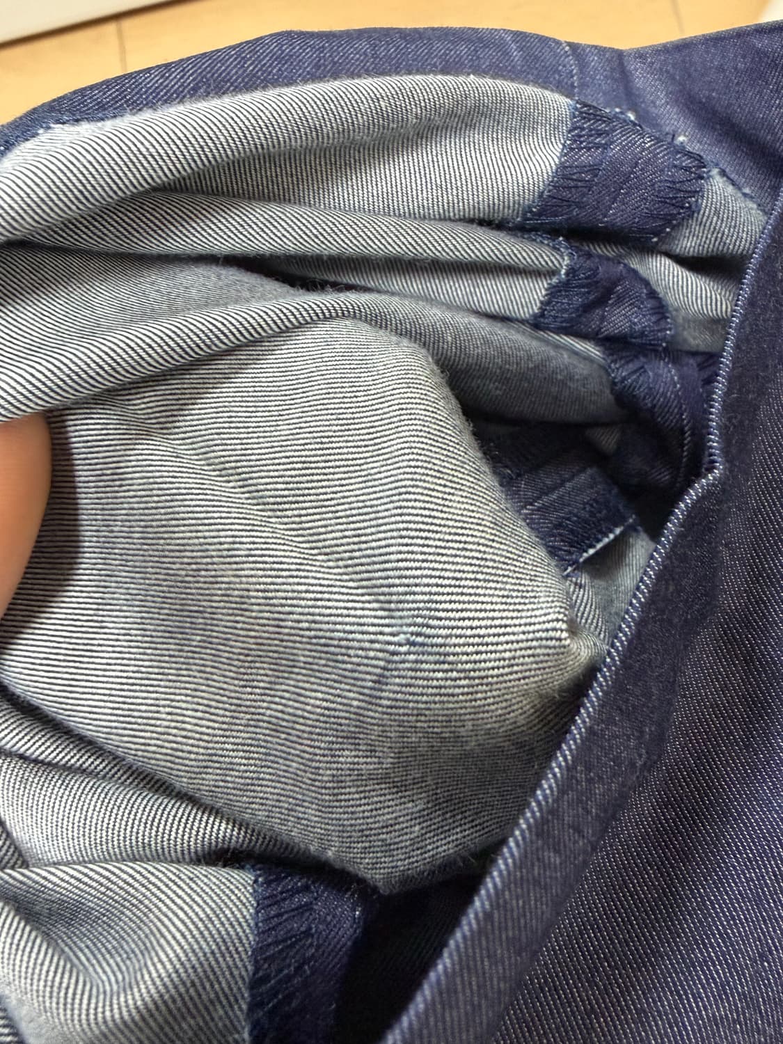 Seya TRAVEL PANTS INDIGO DYE 상품이미지9