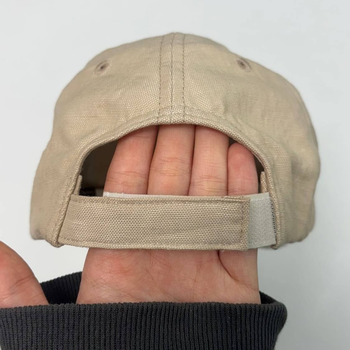 MAJE 클로버 자수 로고 코튼 볼캡 베이지 상품이미지5