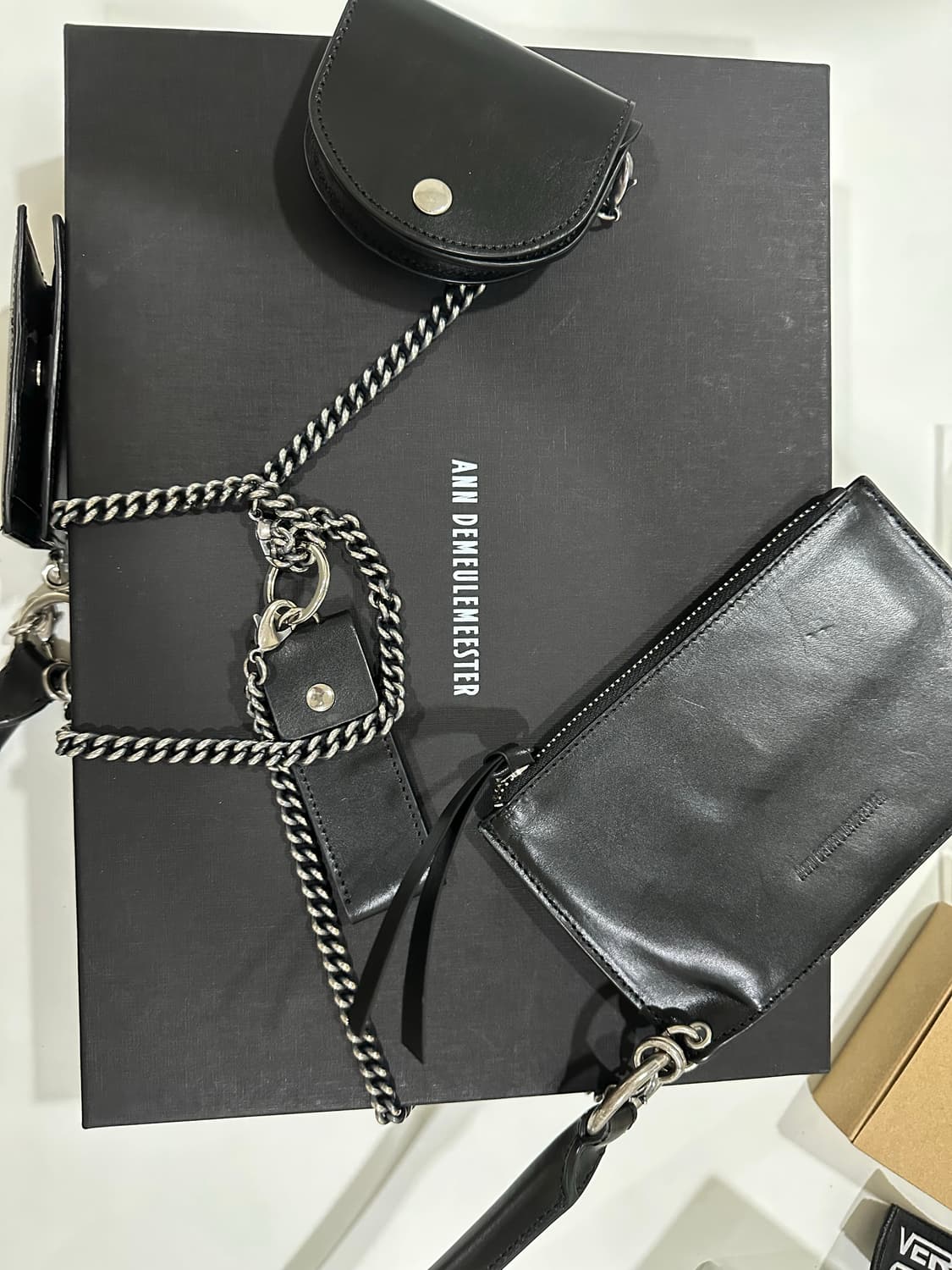 Ann Demeulemeester 가죽 멀티케이스 백  상품이미지2