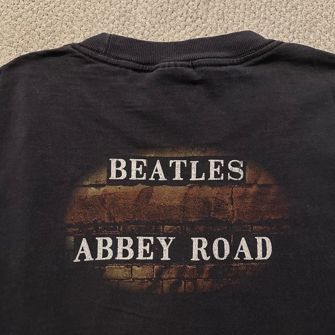 90s 비틀즈 에비로드 빈티지 티셔츠 상품이미지10