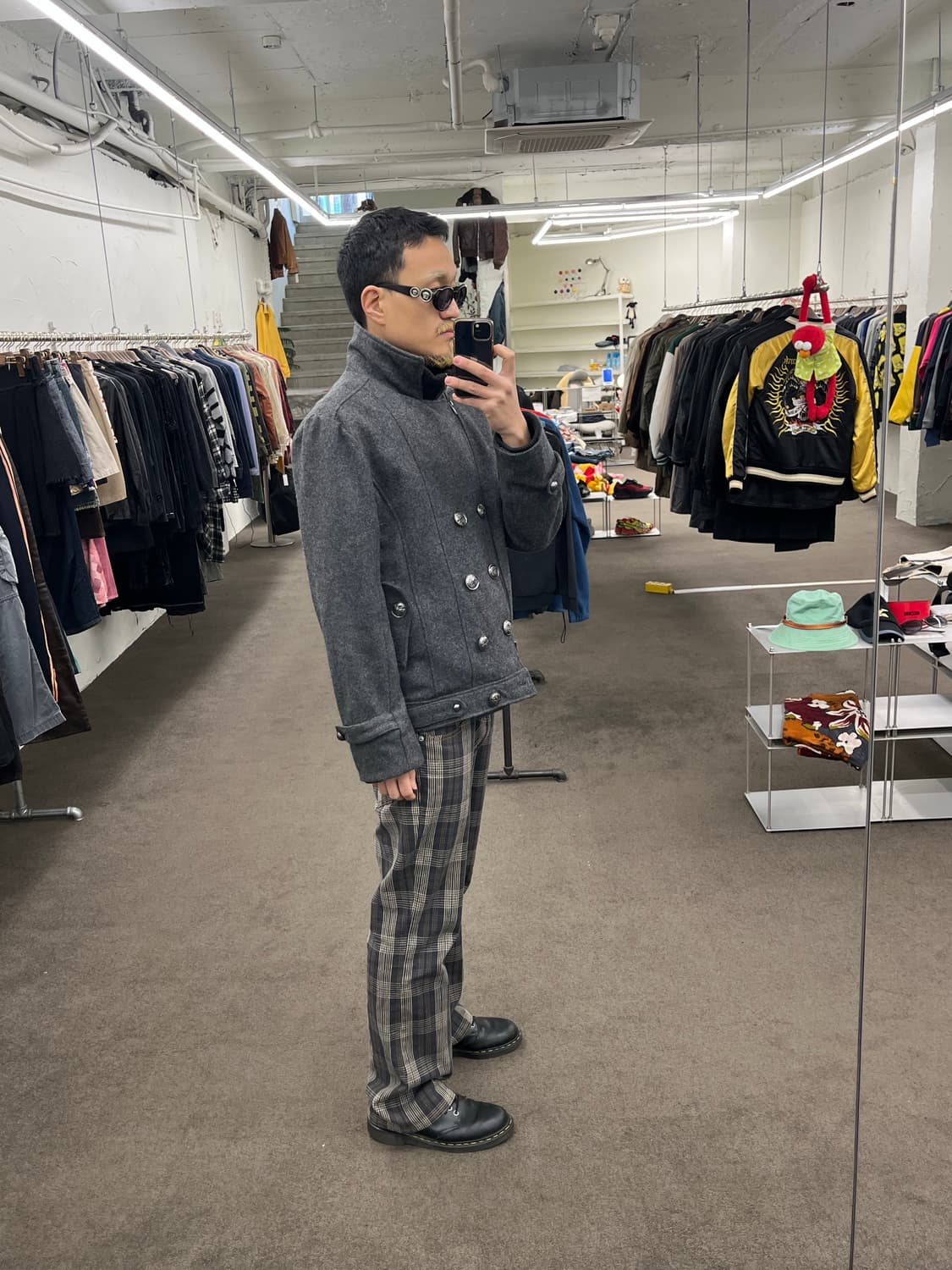 레이어드 더블 브레스티드 자켓 상품이미지6