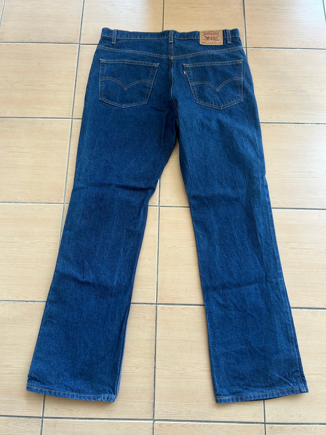 90‘s 리바이스517 부츠컷 진청 40Size 상품이미지6