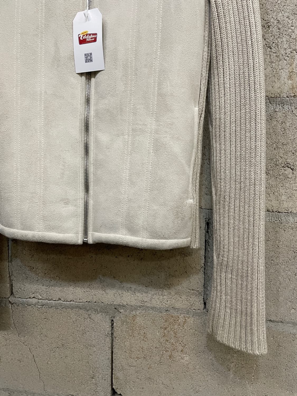 아르마니 익스체인지 믹스 니트 집업 상품이미지6