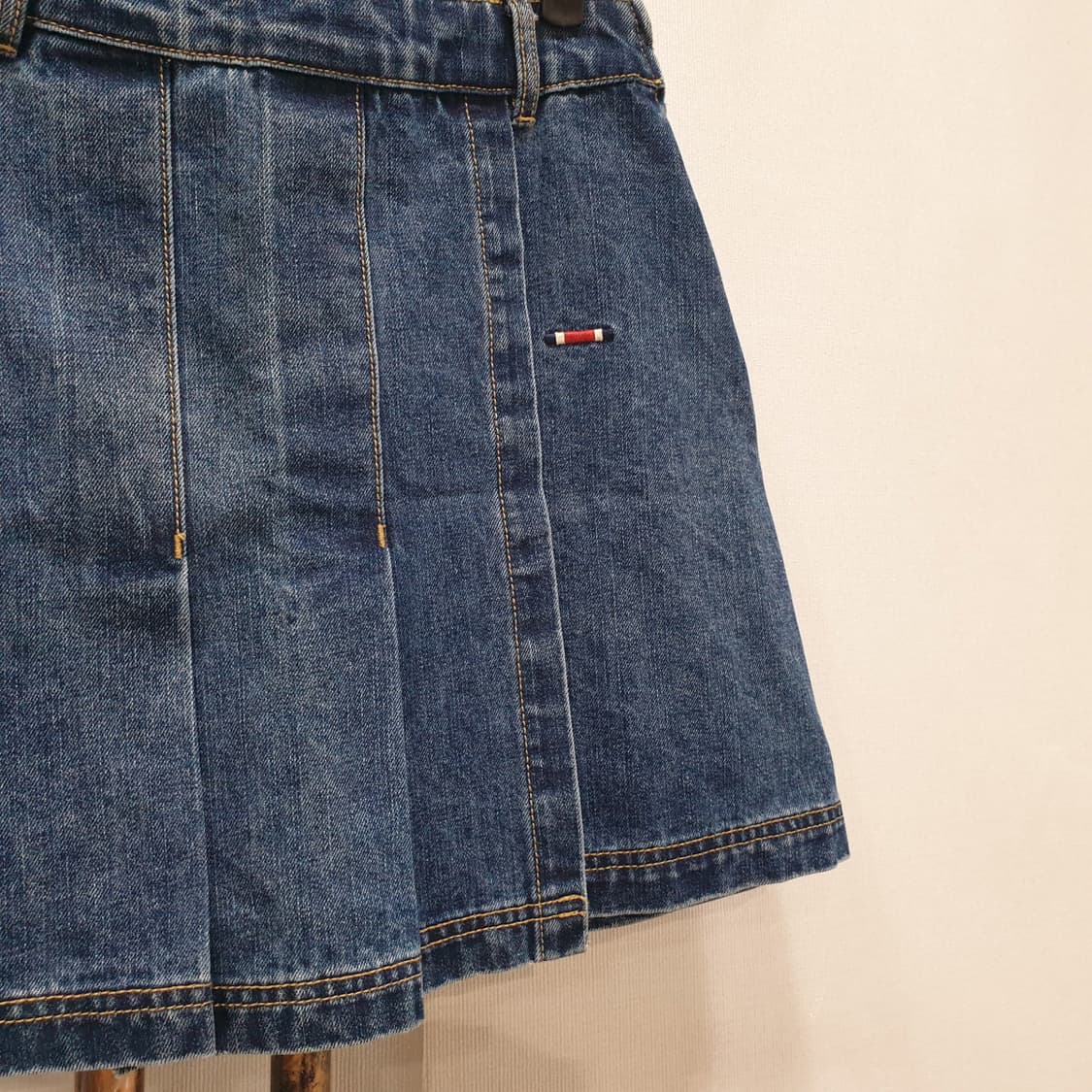 로맨틱크라운 데님 스커트 치마(S) 상품이미지2