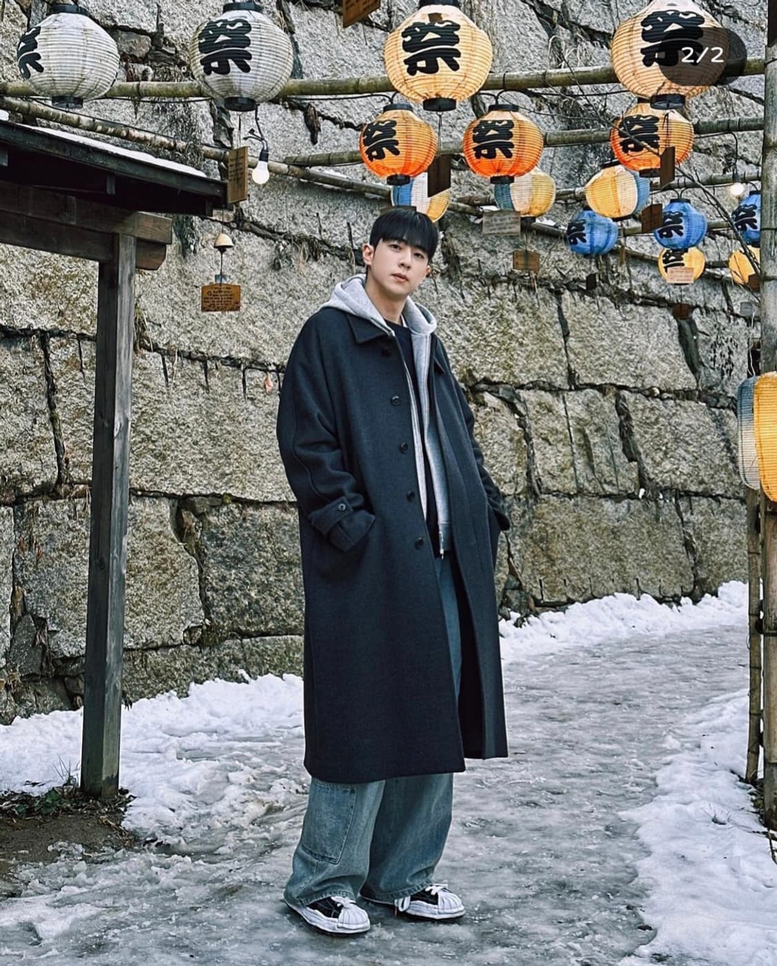 비긴202 원턱 와이드 카펜더 데님 팬츠 3 상품이미지6