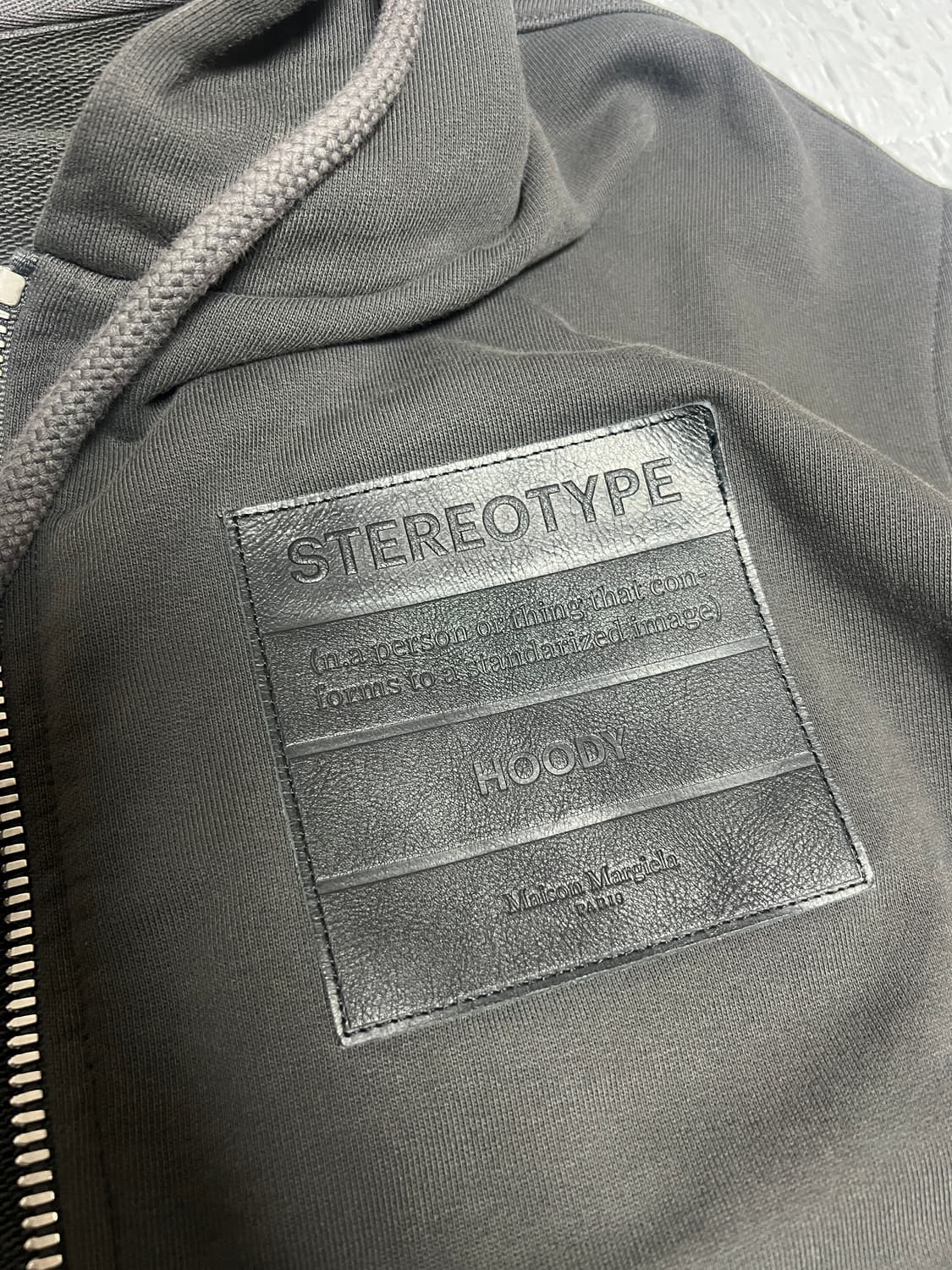 메종마르지엘라 stereo type 후드집업 상품이미지2