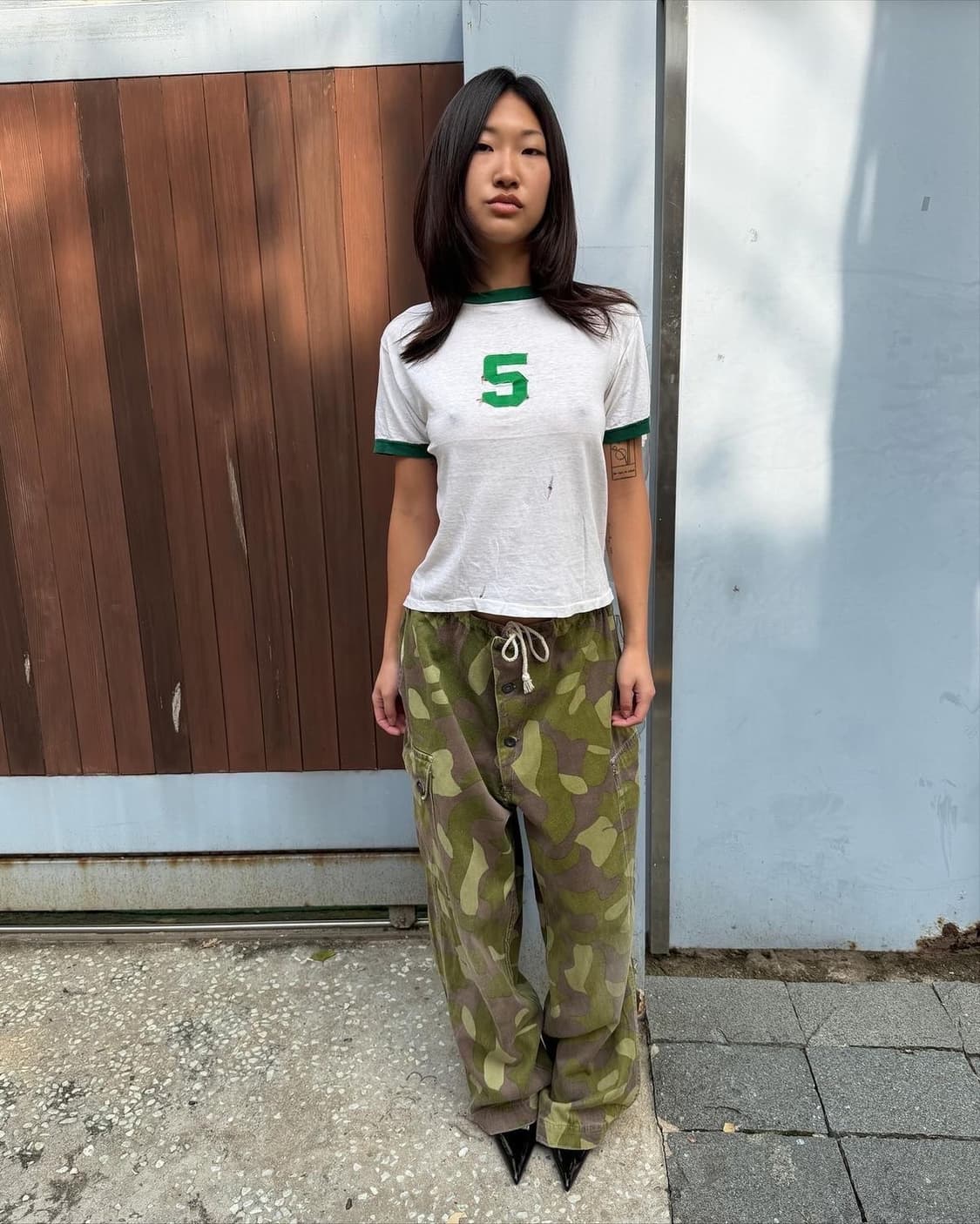 80s 핀란드군 m62 리버시블 오버 팬츠 nhogirl 상품이미지3