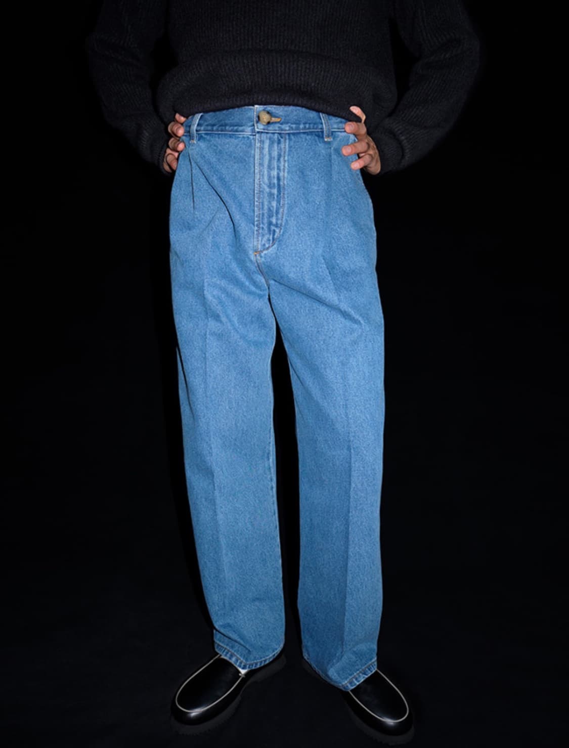 크리스타세야 블리치드 데님 L 상품이미지1