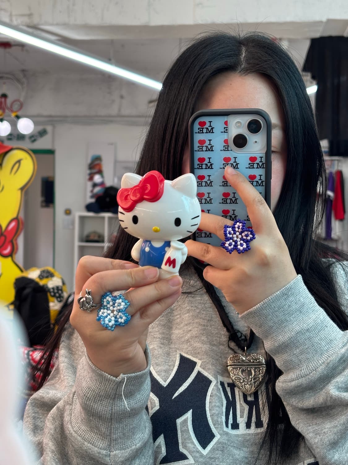 Vintage Hello Kitty Hand Mirror 상품이미지3