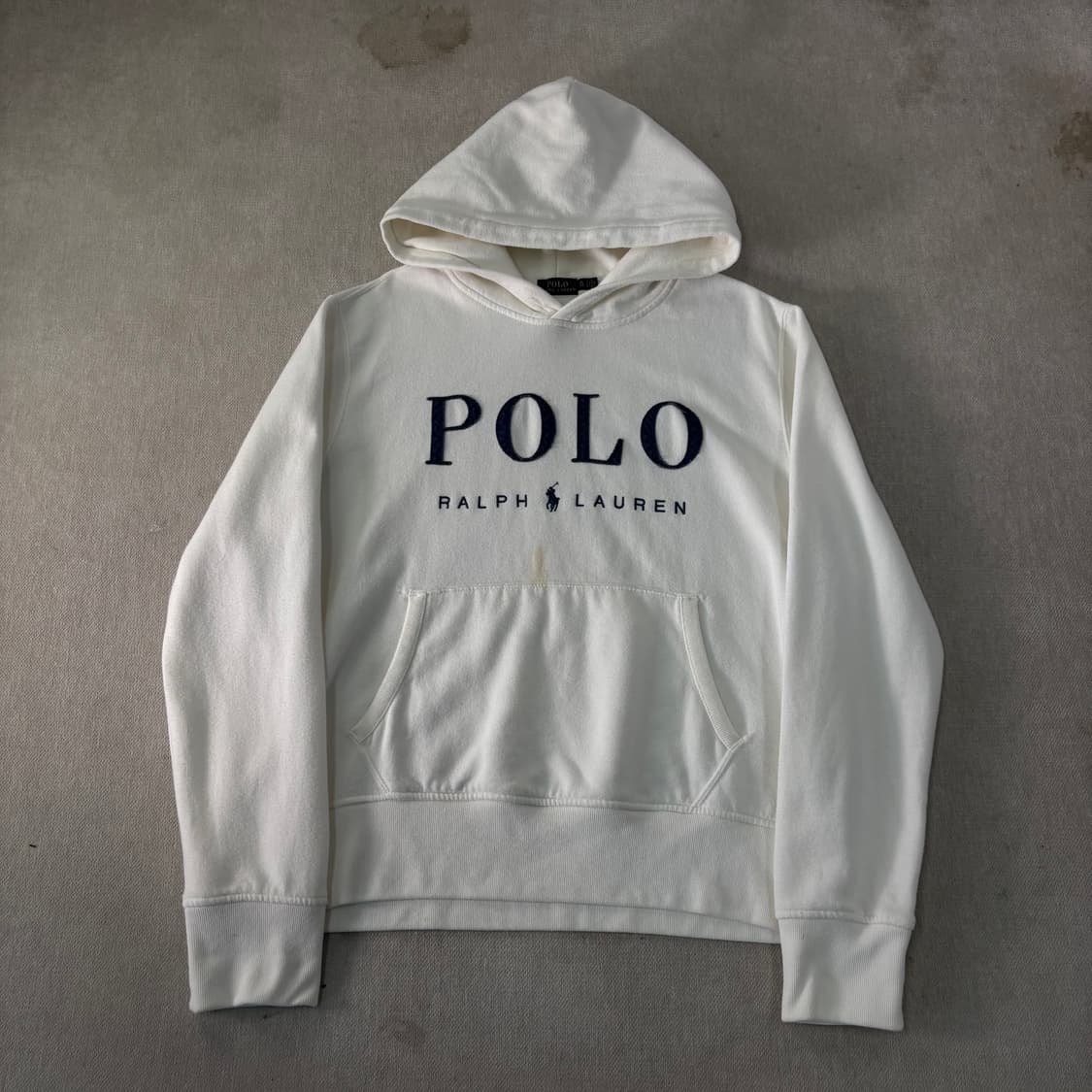 95 폴로랄프로렌 화이트 더블포니 후드티 상품이미지1