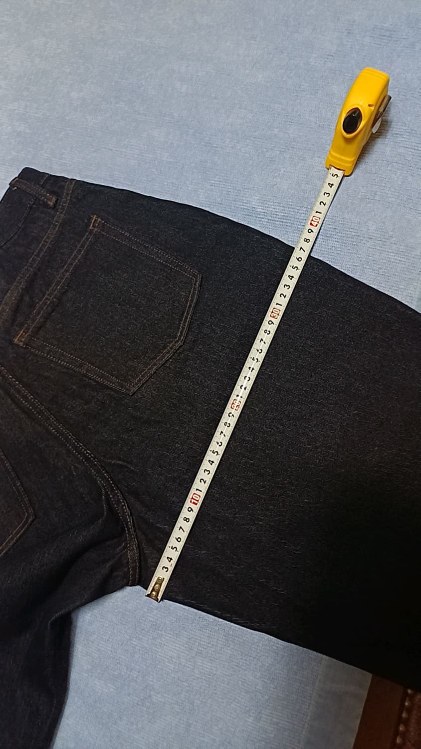 무신사 와이드청바지 32인치 기장99 상품이미지6