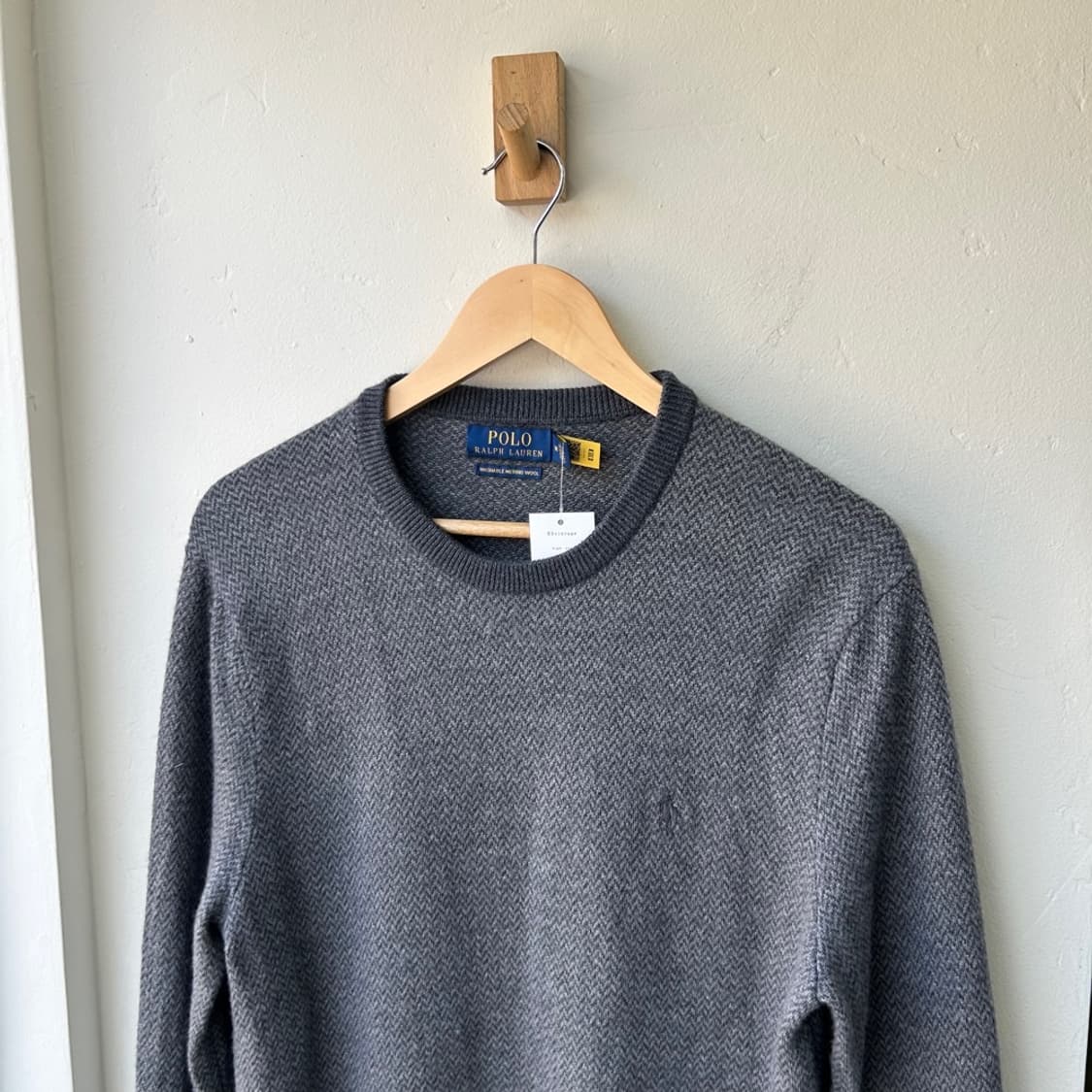 16805 - 폴로 랄프로렌 그레이 울 니트 (메리노 울)  상품이미지1