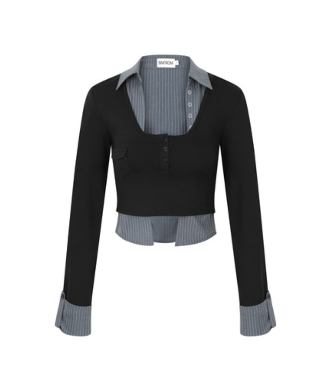 Bnfrom LAYERED SHIRT SLEEVE 상품이미지1