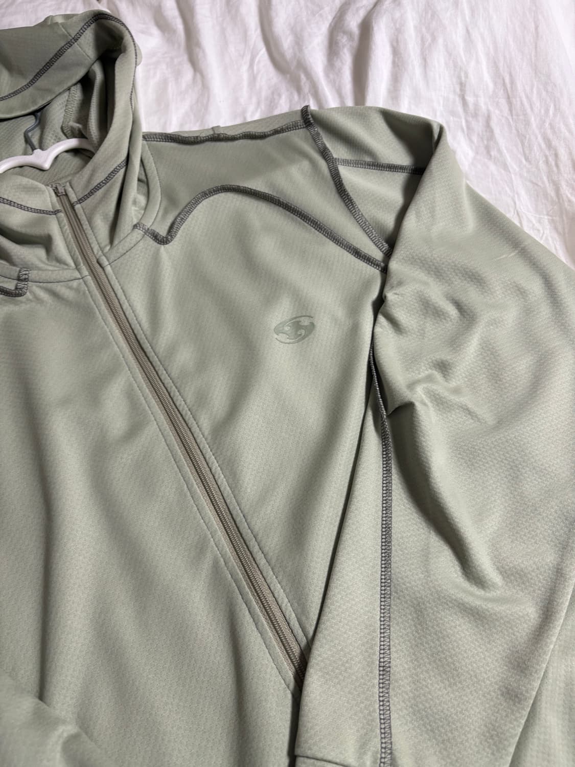 OVERLOCK MESH ZIP-UP 3사이즈 상품이미지3