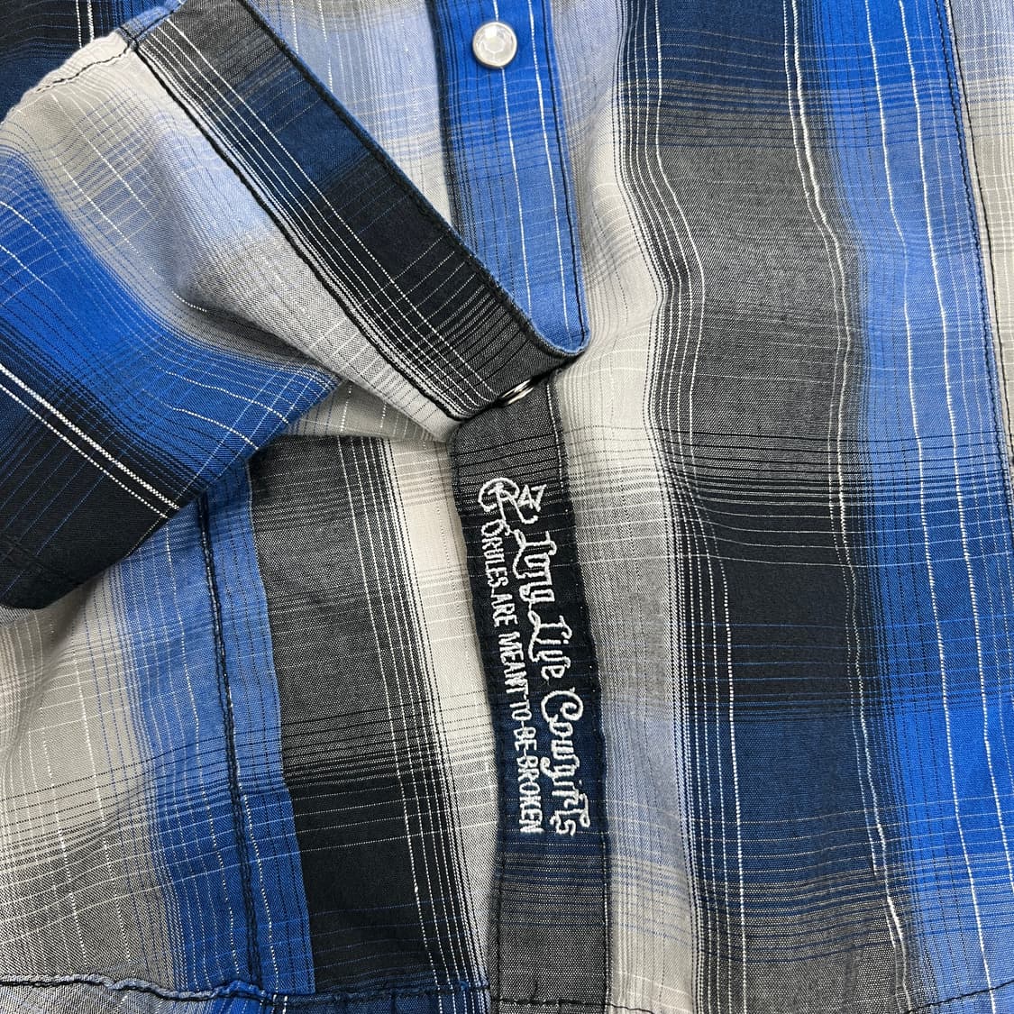 wrangler rock 47 큐빅 웨스턴 셔츠 XL 상품이미지9