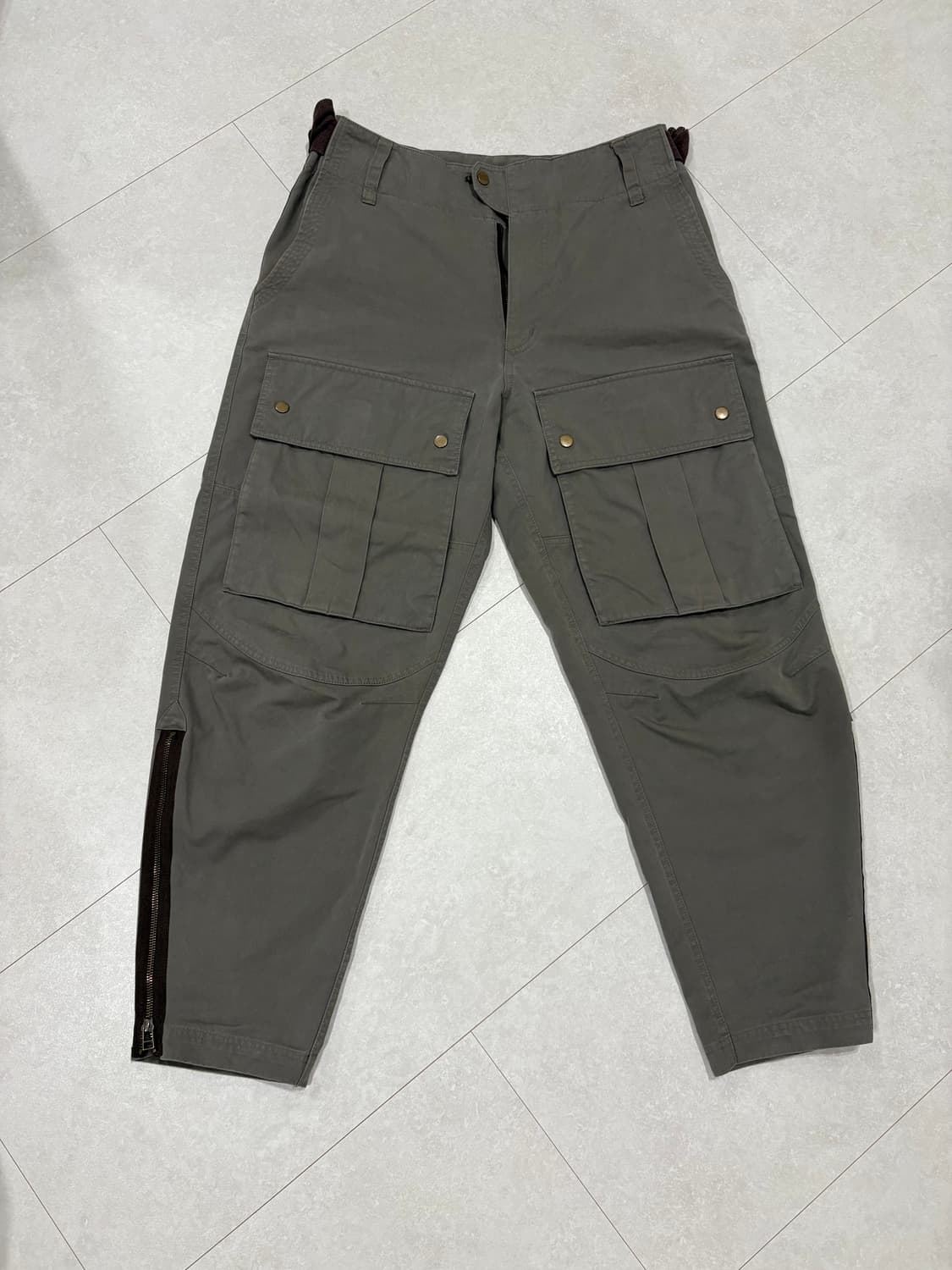 프리즘웍스 CN 플라이트 팬츠 카키 상품이미지4