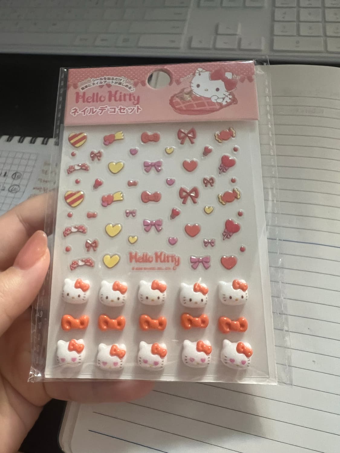 희귀 키티 네일 스티커 정품 상품이미지2