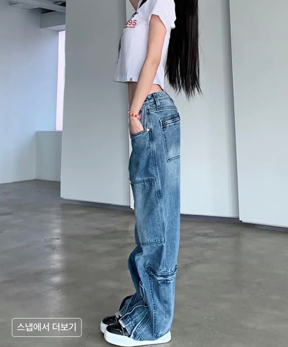 더바이닐하우스 데님 m 상품이미지5