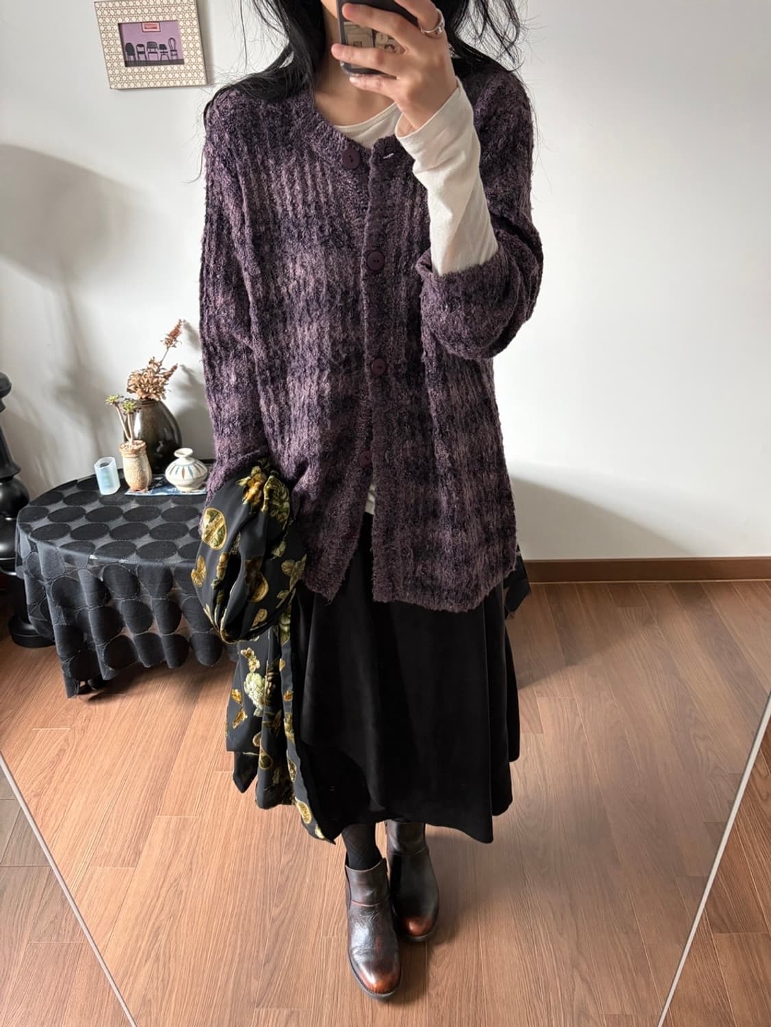 stripe loose cardigan 상품이미지5