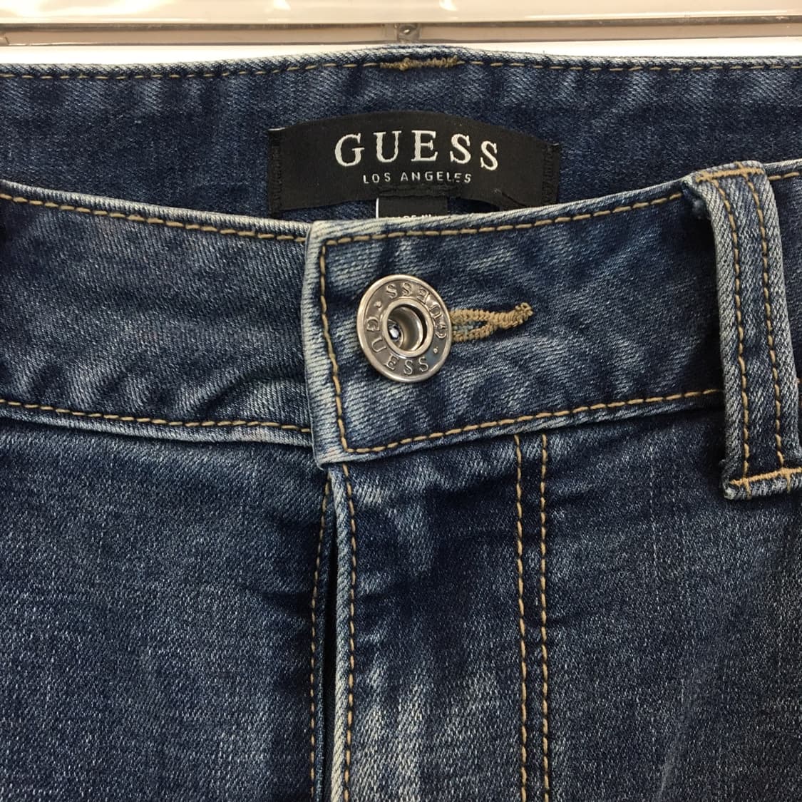 게스 은장 프리미엄 레귤러 데님진 32-33  상품이미지2