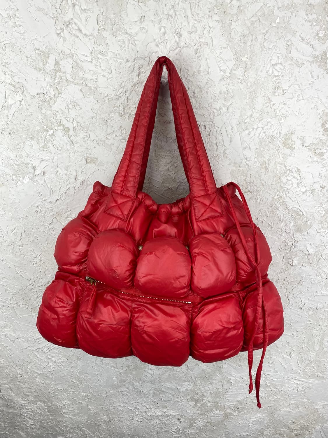 2000s 마리떼 프랑소와 저버 버블 푸퍼 포카츄 백 상품이미지3