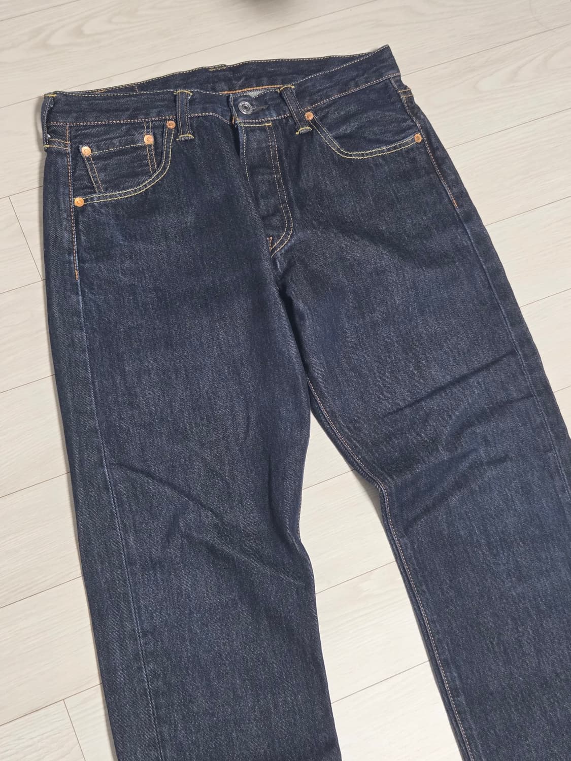 리바이스 501 진청 데님 팝니다 상품이미지2