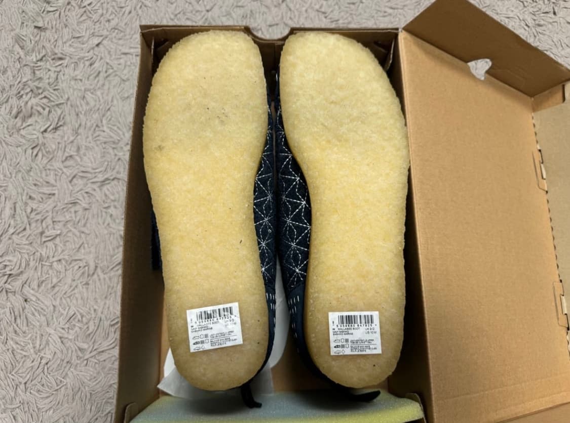 클락스 왈라비 사시코 네이비 uk9 (280) 상품이미지3