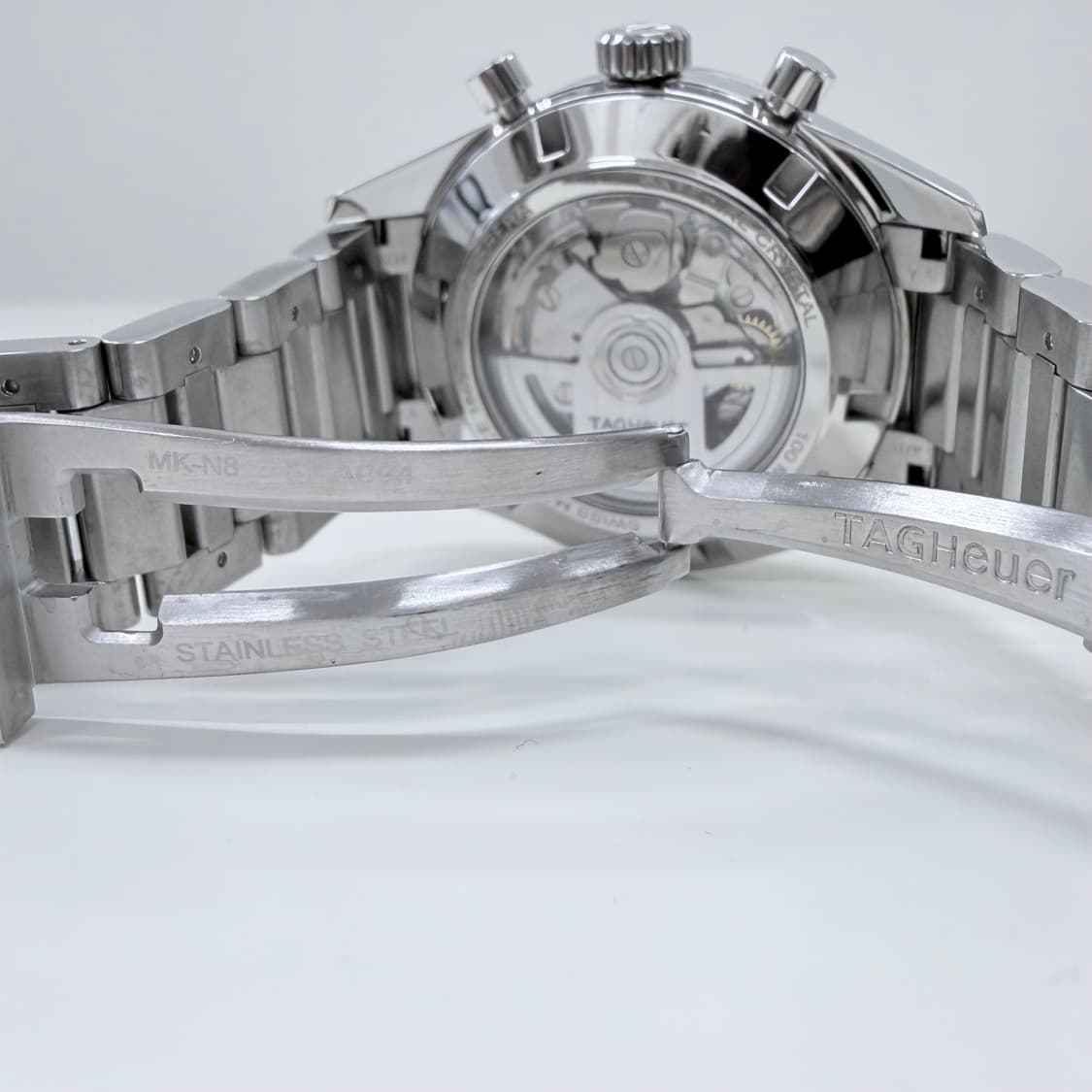 [S+급/41mm] 태그호이어 까레라 칼리버 16 청판 크로노그래프 시계 상품이미지9