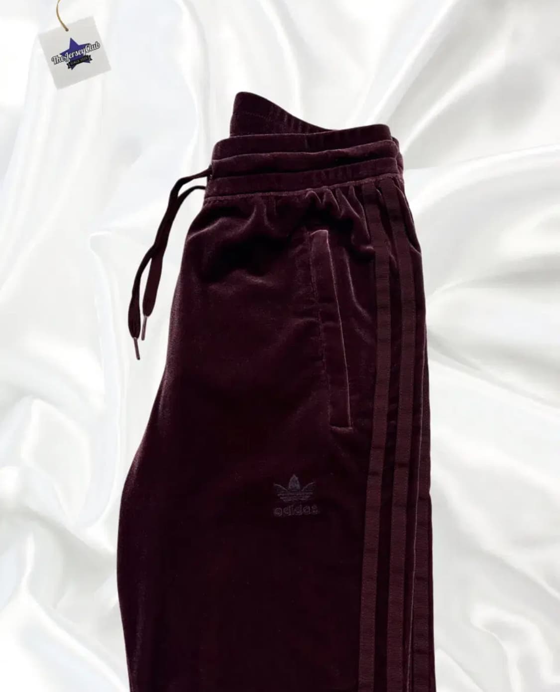 [레전드매물✨] 아디다스 버건디 벨벳 트랙탑 져지세트 상품이미지4