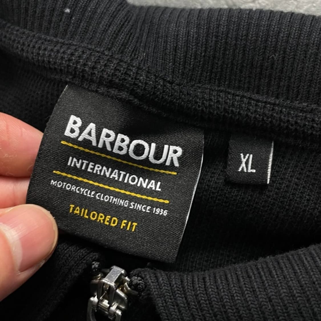 105 바버 신형 23SS 반집업 폴로 반팔 니트 상품이미지3