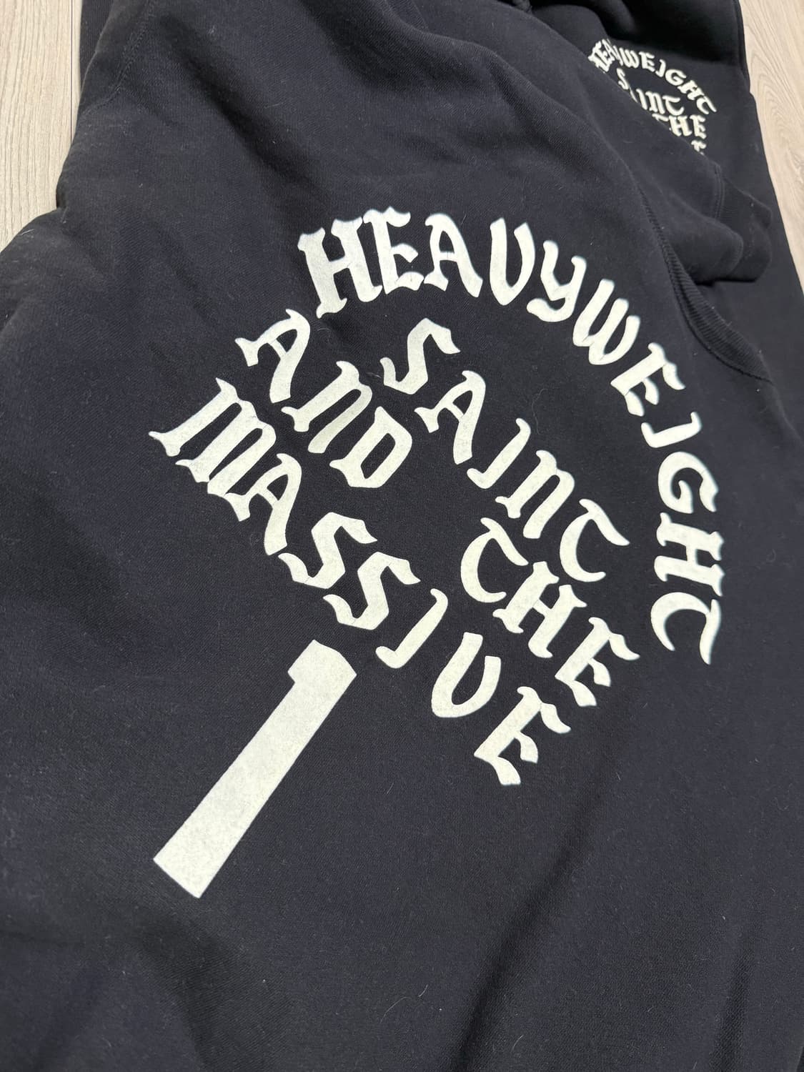 세인트미카엘 잇츠 세인트 스웨트 상하의 셋업 상의XXL 하의L 상품이미지8