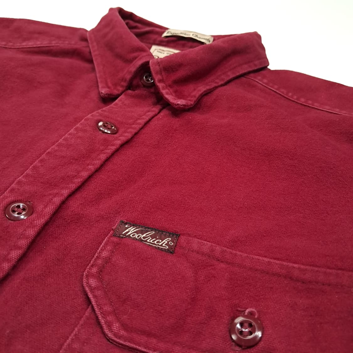 CL119 XL 울리치 버건디 엑스페디션 샤미 플란넬 워크 셔츠 상품이미지4