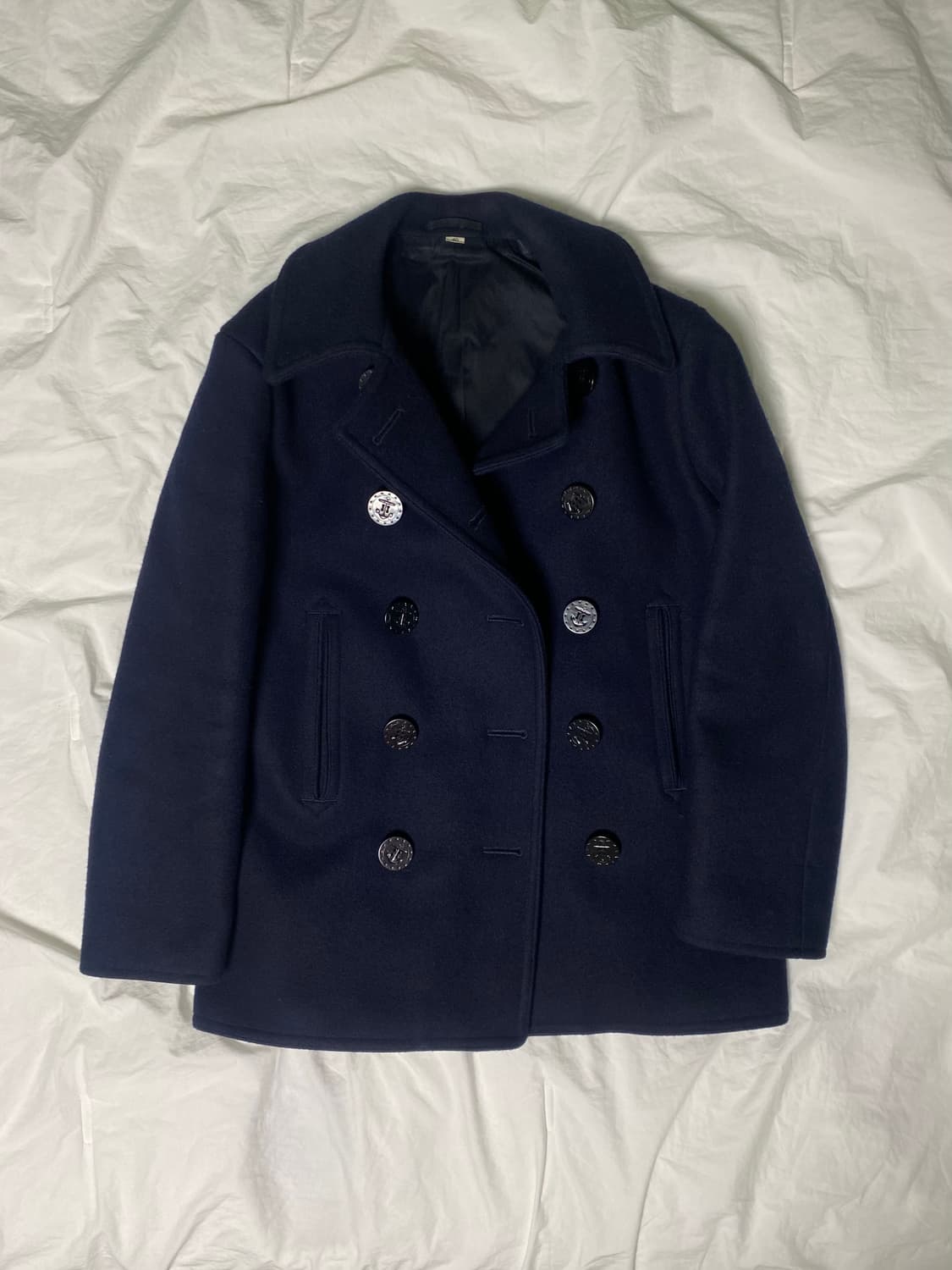 버즈릭슨 피코트 숏버전 40사이즈 네이비 상품이미지1