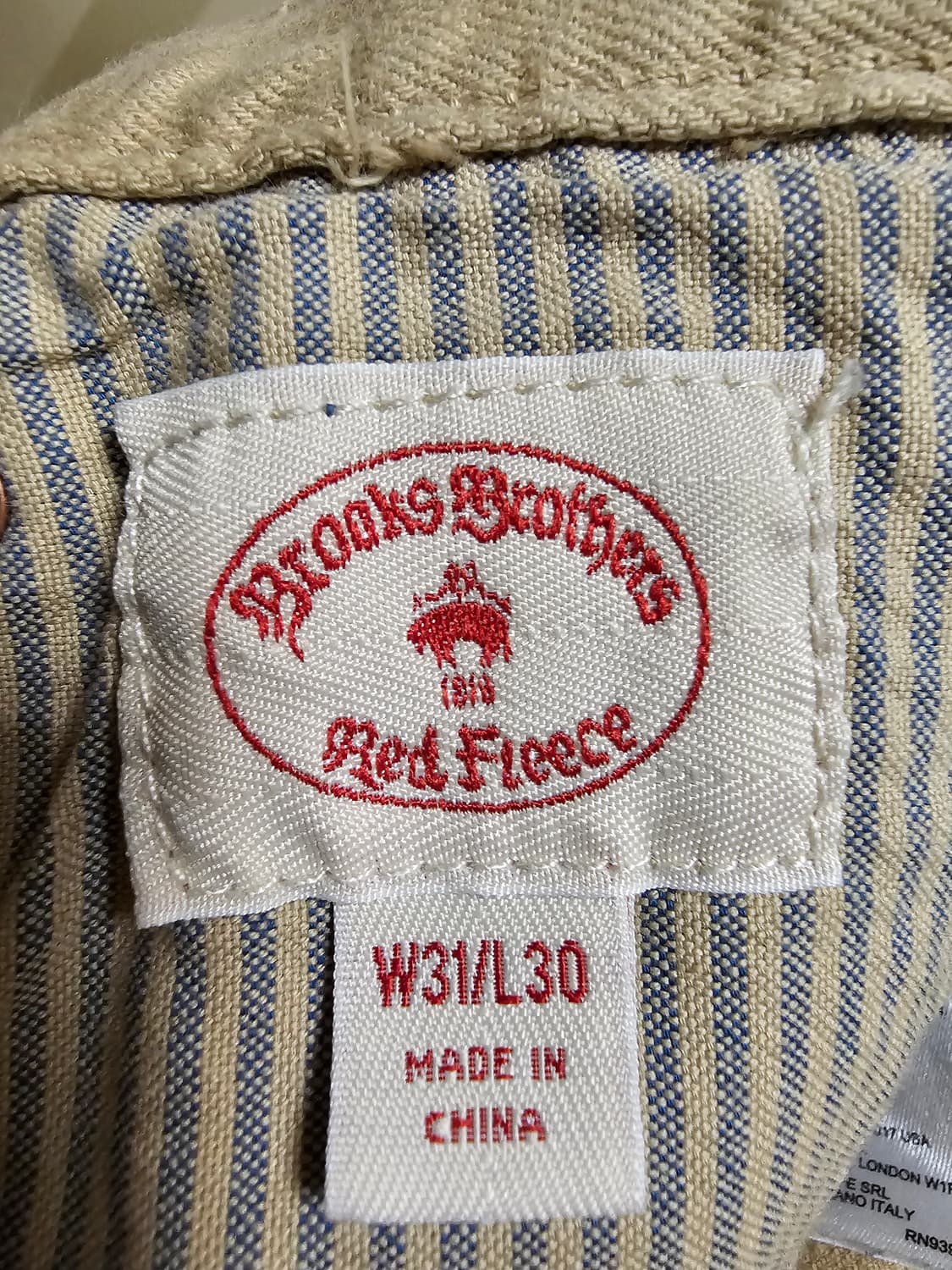 브룩스브라더스 팬츠 코튼 31 30 상품이미지7