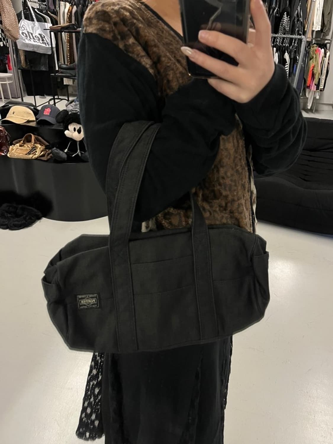 PORTER mini boston bag chacoal  상품이미지1