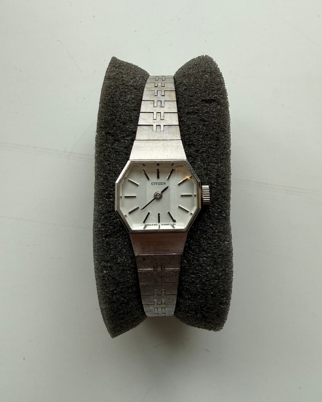 70s Citizen 빈티지 시티즌 수동 와인딩 육각 메탈시계 상품이미지2