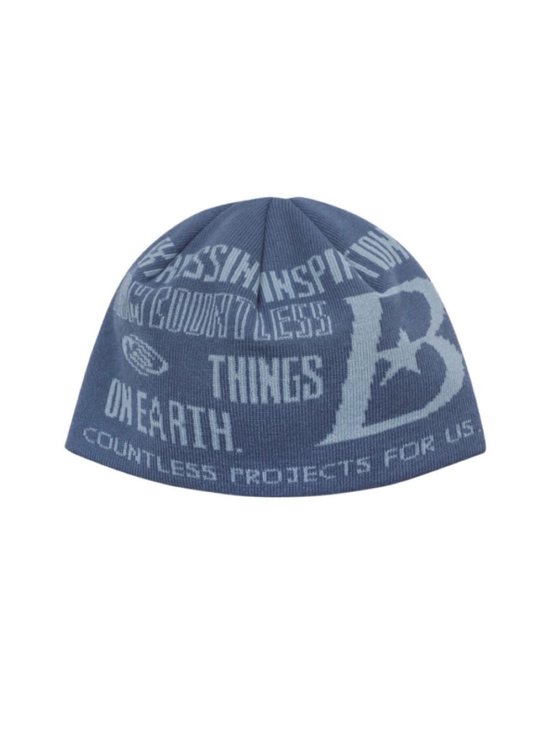 바우프 B LOGO 비니 빈티지블루 상품이미지3