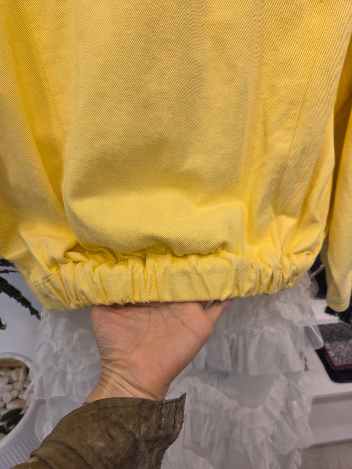 옐로 코튼 자켓 상품이미지6