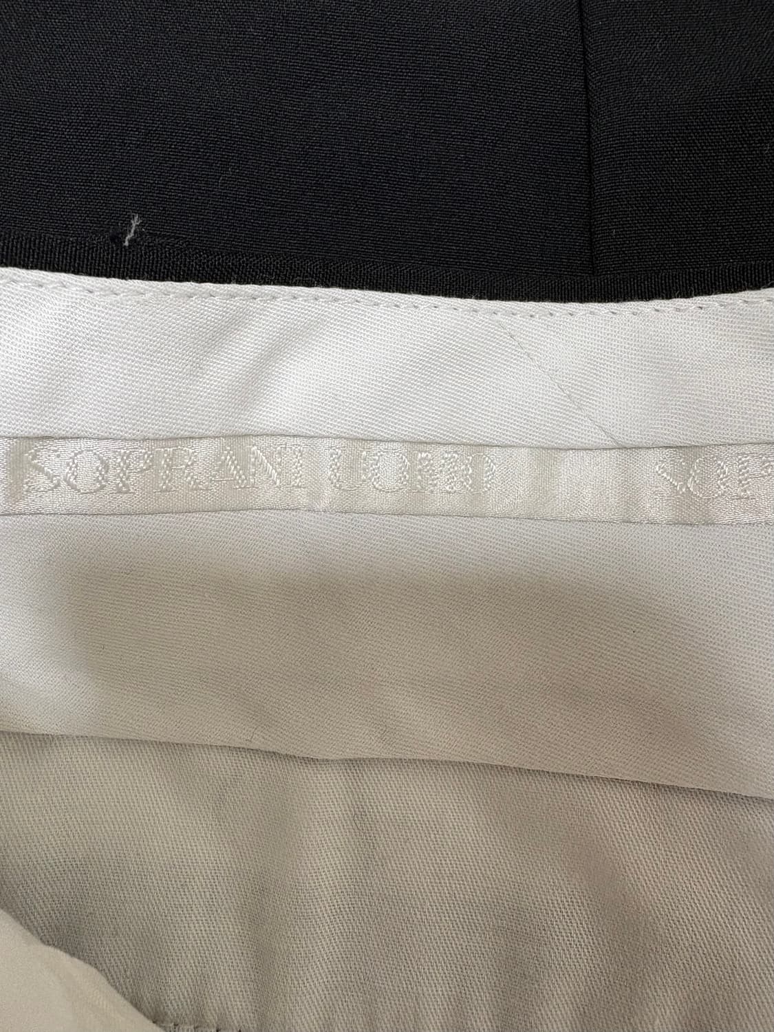 SOPRANI UOMO 클래식 블랙 더블 수트 셋업 이탈리아 감성의 클 상품이미지4