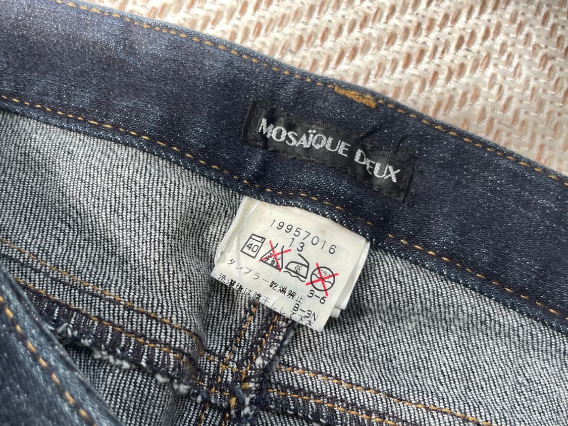 빈티지 mosaique dex 부츠컷 데님팬츠  상품이미지8