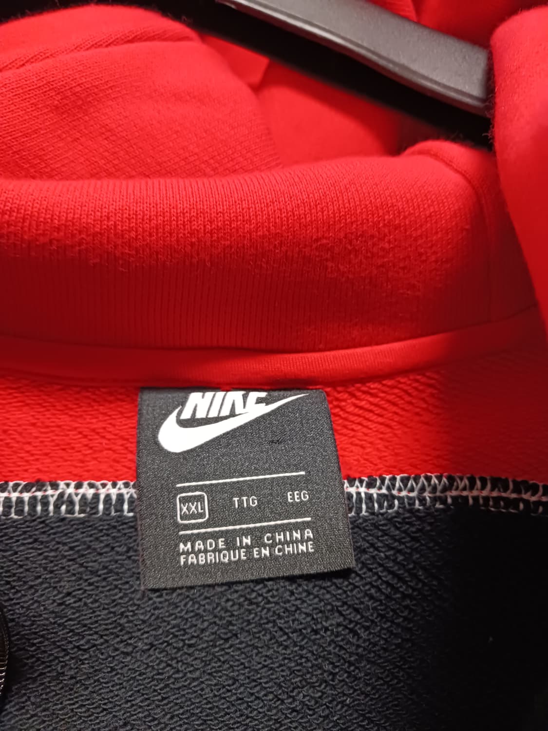 나이키 배색 코튼아노락 상품이미지3