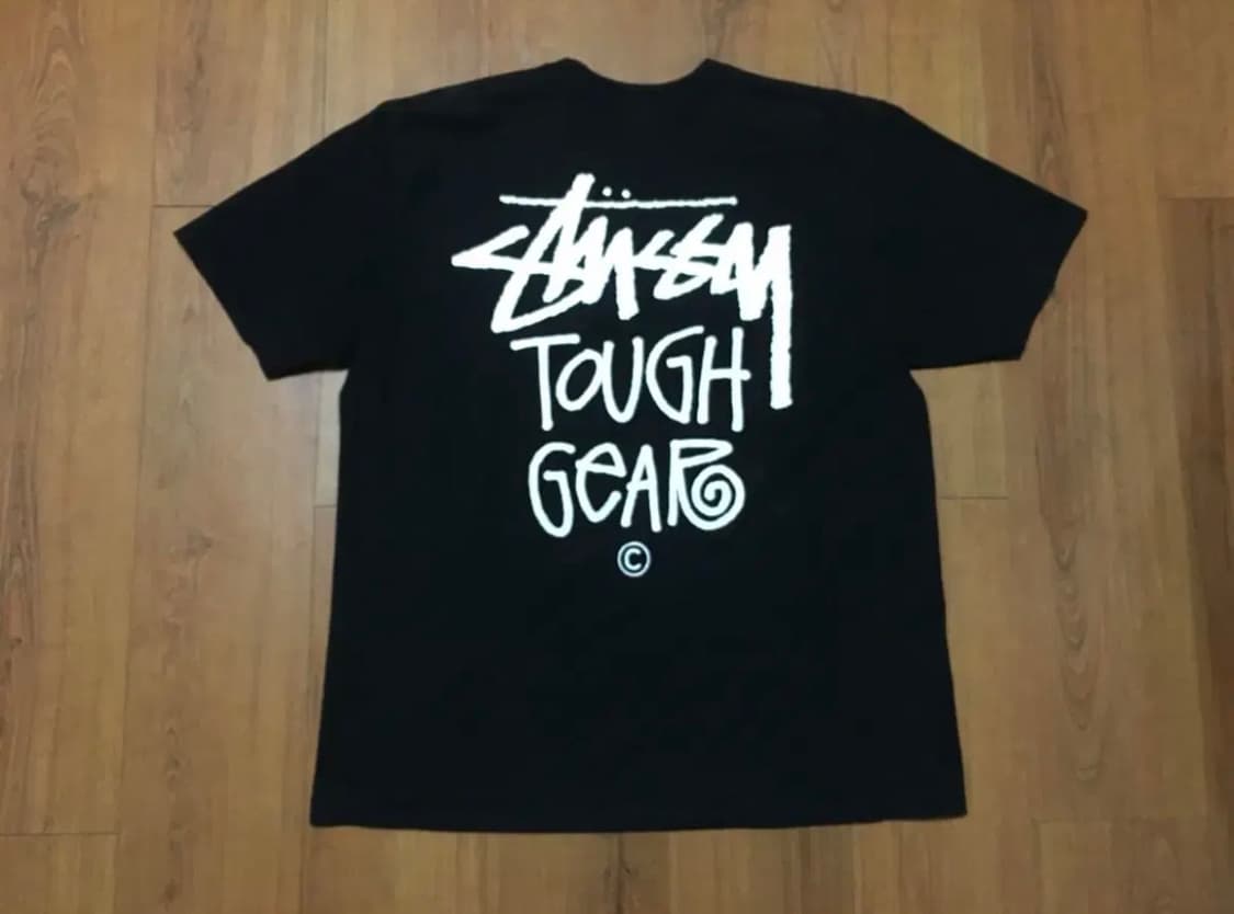 스투시 터프 기어 티셔츠 블랙  상품이미지2