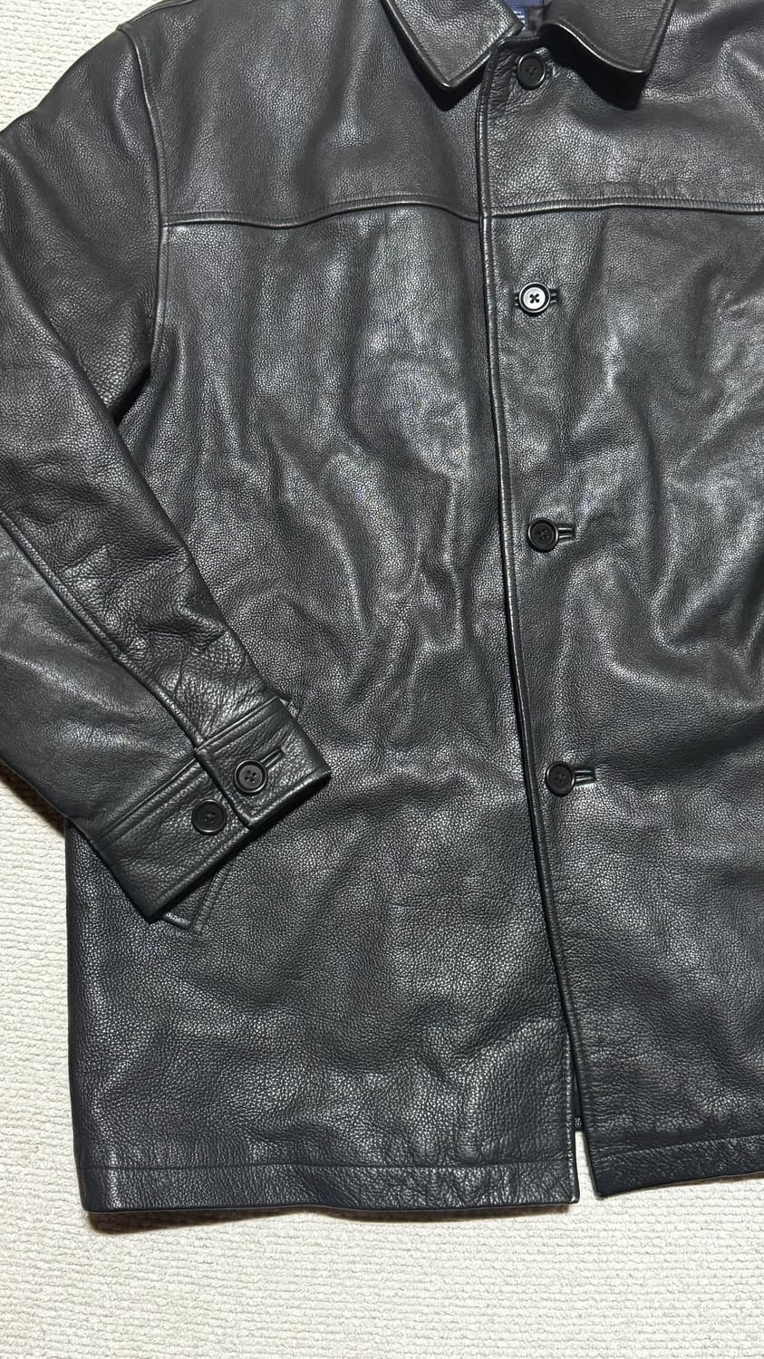 90s 올드 갭 카우레더 카코트 XL 상품이미지6