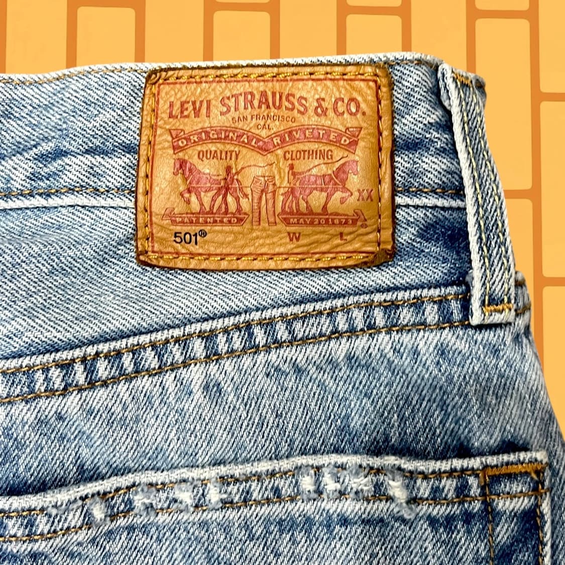 리바이스 501 데님 팬츠 (28) 상품이미지3