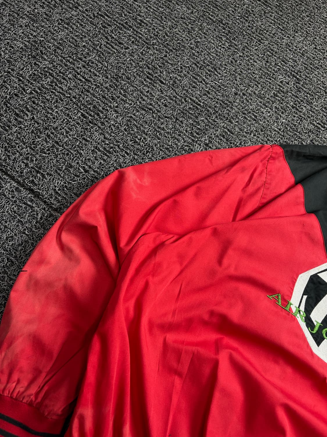 90s 나이키 에어조던 올드스쿨 빅로고 바시티 바람막이 2064 상품이미지6