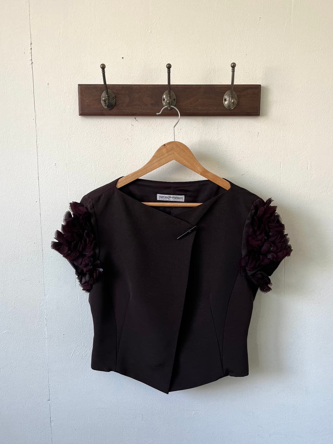 00‘s ARMANI 숄더 레이스 자켓 상품이미지1