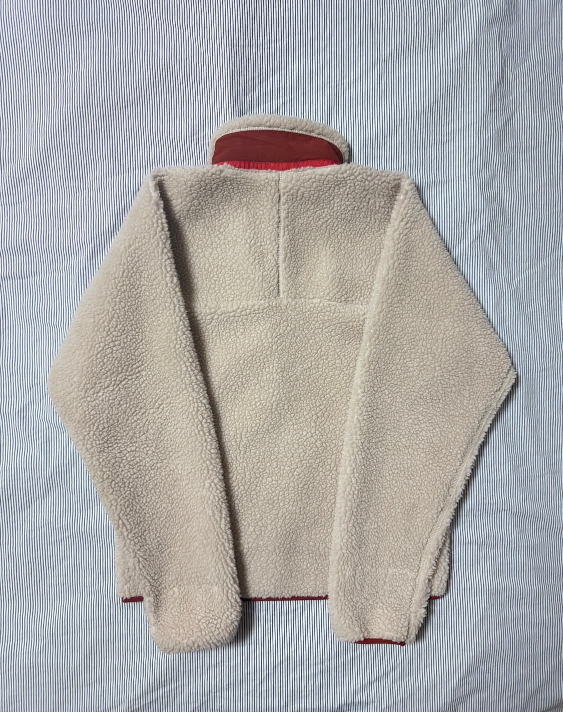 (SS급) 파타고니아 클래식 레트로 X 자켓 내츄럴 반 레드  상품이미지4